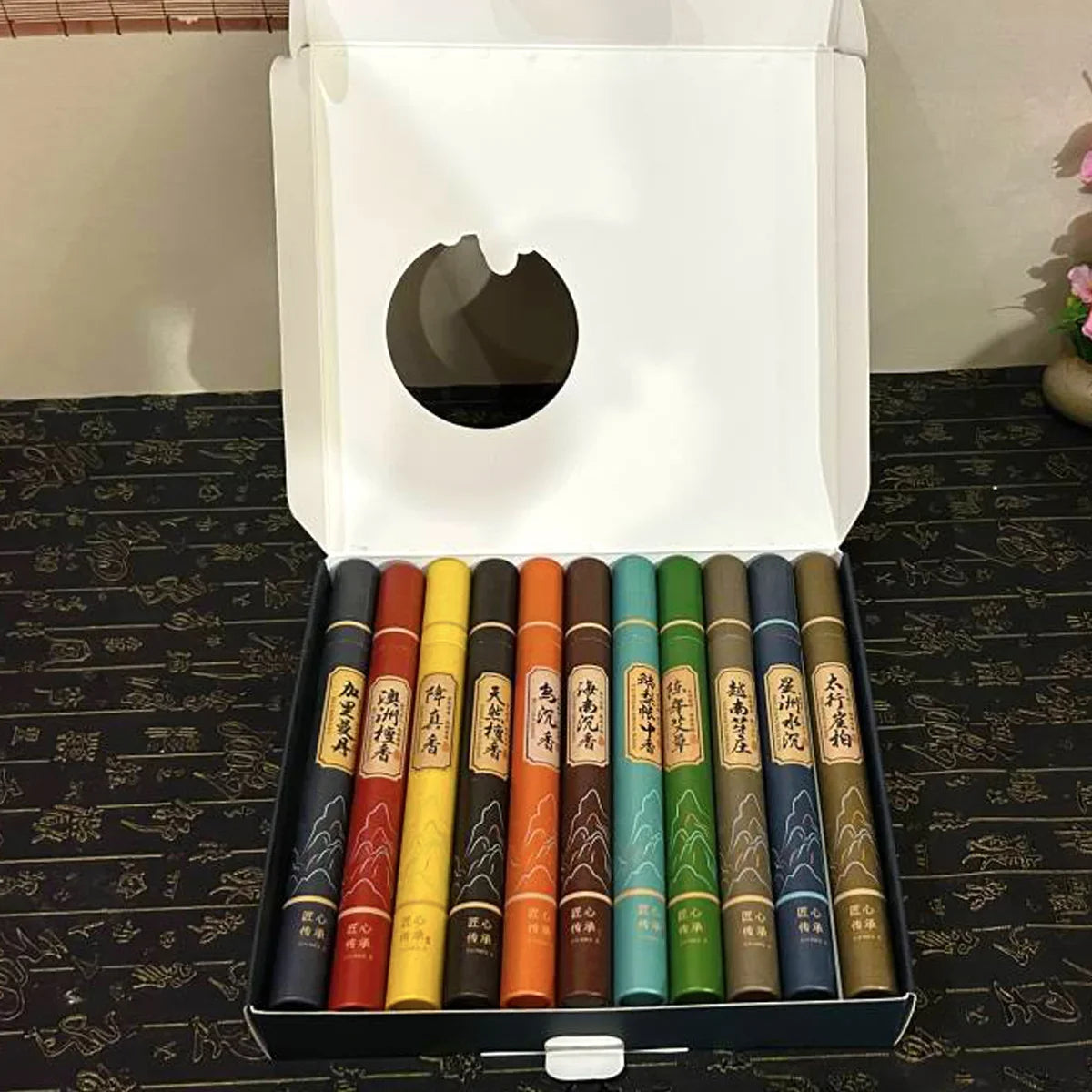 20g Gift Box With Linearly Incense Natural Material Incense Incense Incense durable Home Incense, Perfumé anti-mosquito deodoran