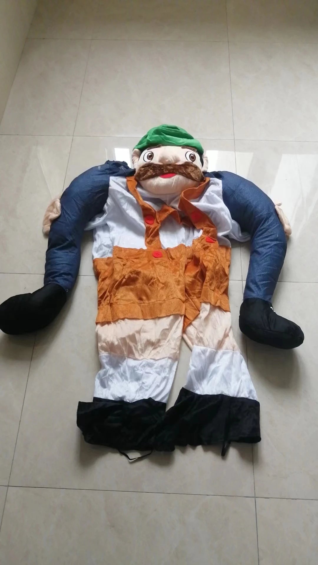Woman Men Brown Bear Magic Pants Animals Fake Legs Woman Men Christmas Halloween Cosplay Costume