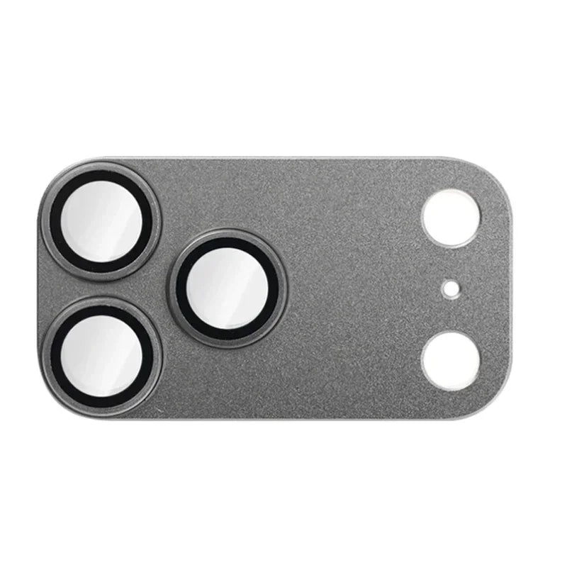 NEW 2PCS For iPhone 17 Pro Max Lens Protector Metal Aluminum Alloy Tempered Glass Camera Cover Shatterproof Hardness Protectors