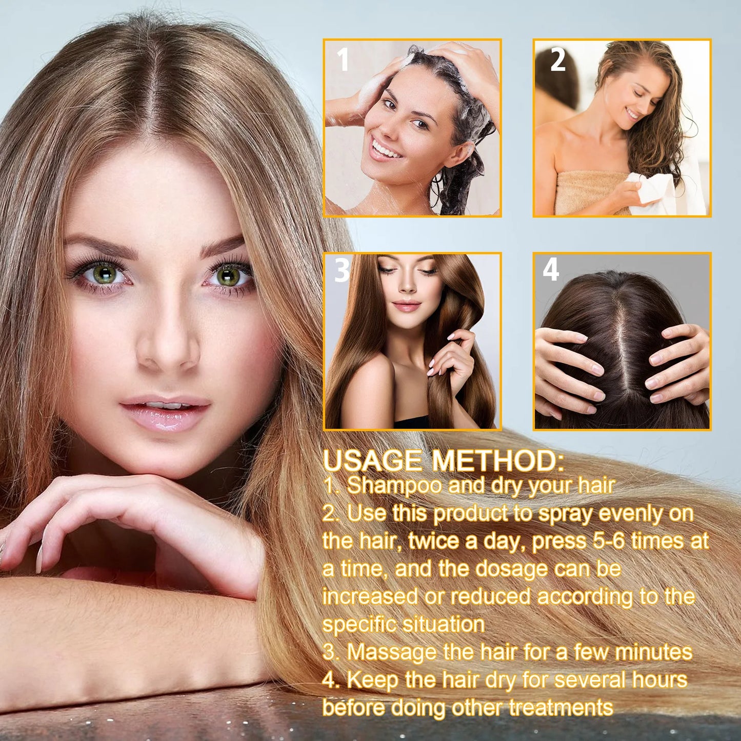 1/3/5 Box Magic Biotin Hair Serum Strengthen Smoothing Deep Nourishing Frizzy Hair Product Damaged Repair Spray Hair Oil Serum