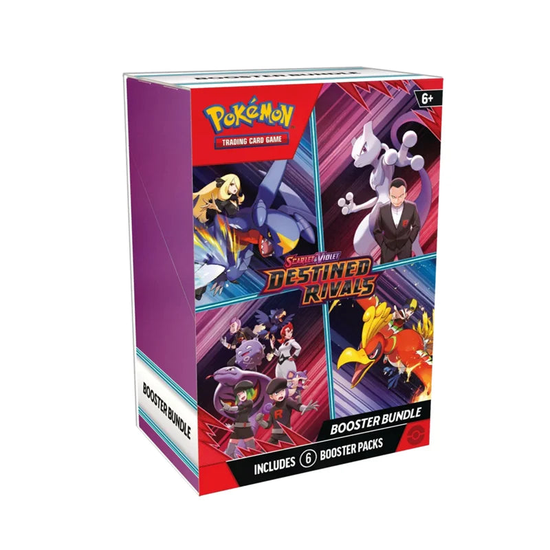 Pokemon Card v10 Booster bundle Destined Rivals Prismatic Evolutions Scarlet Violet 151 English ME01 Booster Cards Toys Gifts