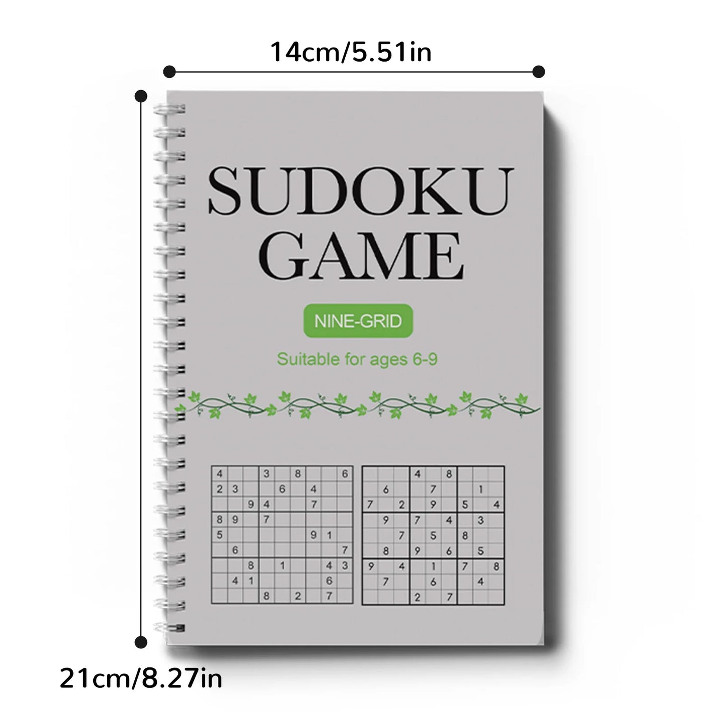 Sudoku for Kids Ages 3-6,6-9,9-12,12+ – Fun Logic Puzzle Workbook Set to Build Focus & Brain Skills