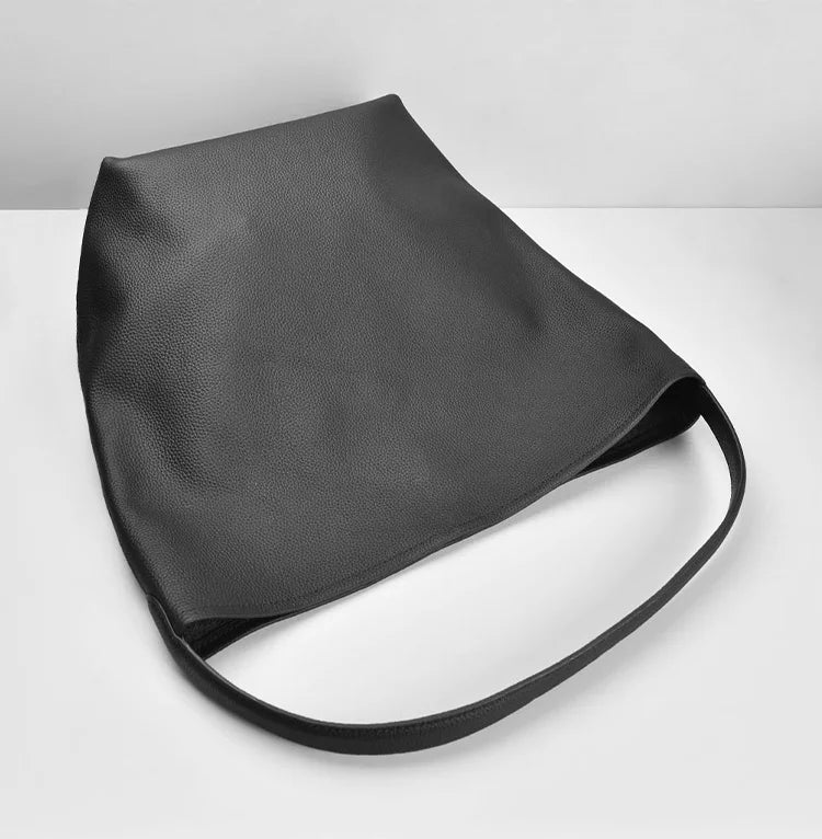 MENDY Bucket Bag Large Women's Bag Tote Bag Shoulder Bag Luxury Designer Genuine Leather Handbag Japanese Popular Bag Soft Row