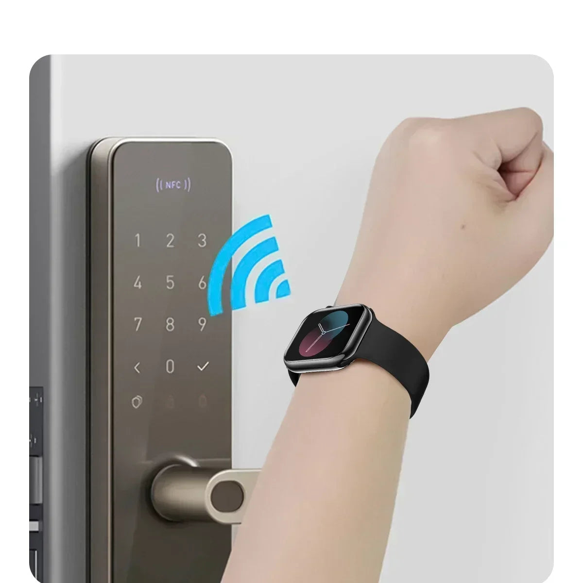GPS Smart Watch Men For Apple Watch 11 Series Always On Display Body Temperature BT Call NFC Women Smartwatch For IOS Android