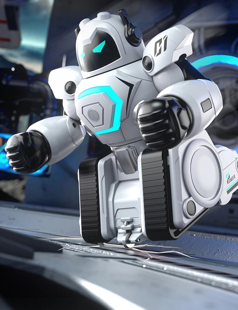 JJRC R30 parent-child interactive remote control football fighting robot double boxing remote control boy DIY children's toy