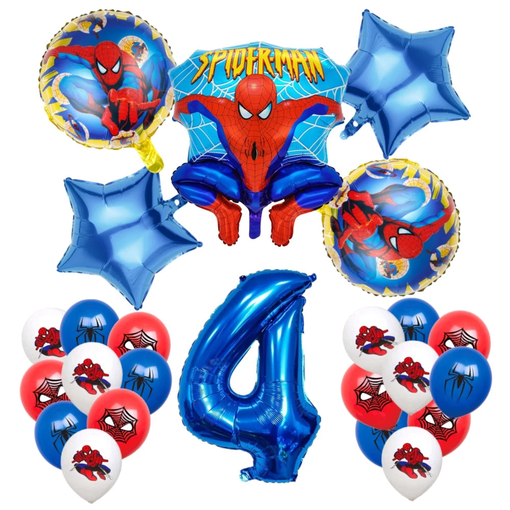 Spider Man Birthday Party Decor Paper Cups Plates Tablecloth For Kids Boy Spiderman Baby Shower Party Decorations Party Supplies