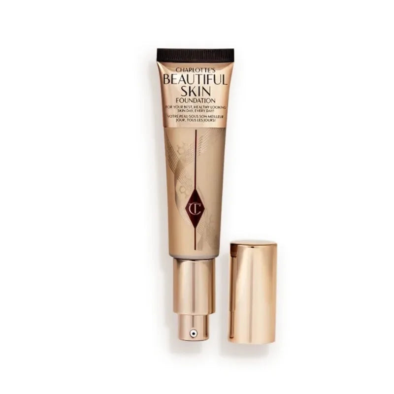 Charlotte Tilbury Softening Essence Liquid Foundation Beauty Skin Radiant Concealer Natural Hydrating Airbrush Flawless Finish