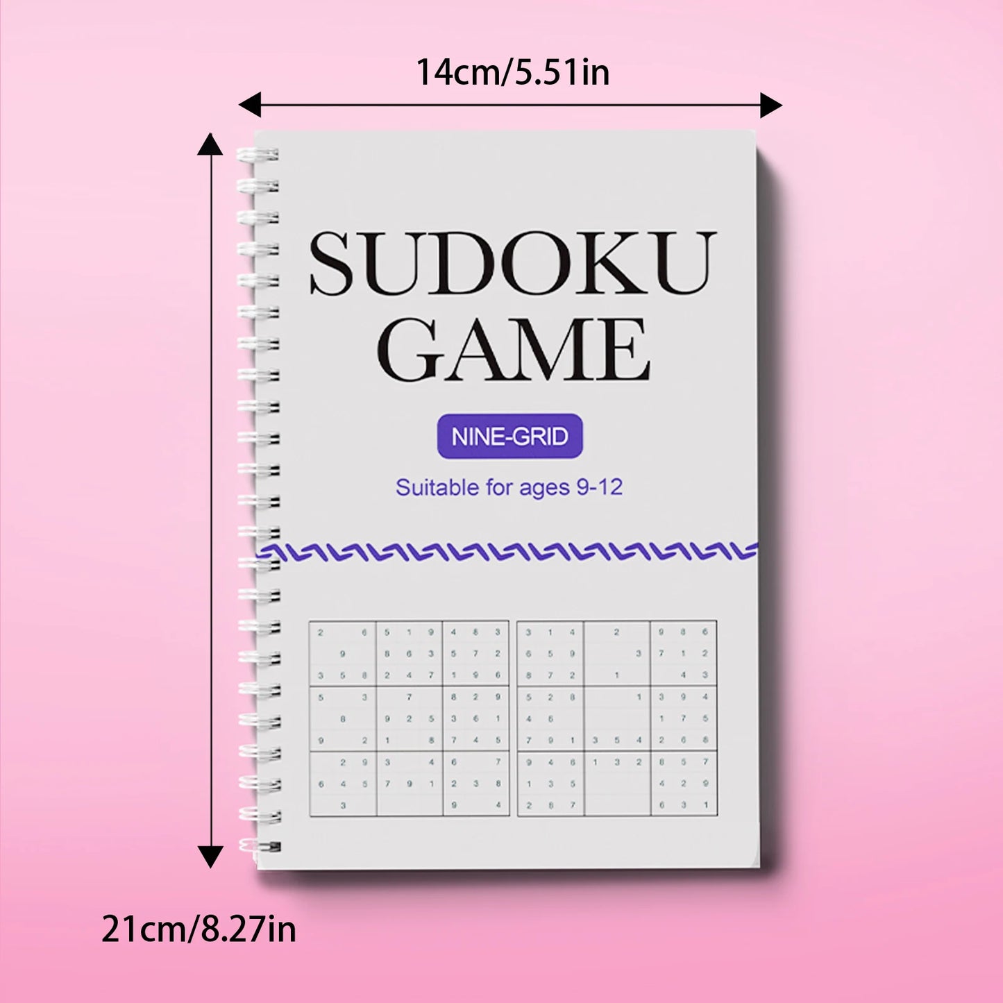 Sudoku for Kids Ages 3-6,6-9,9-12,12+ – Fun Logic Puzzle Workbook Set to Build Focus & Brain Skills