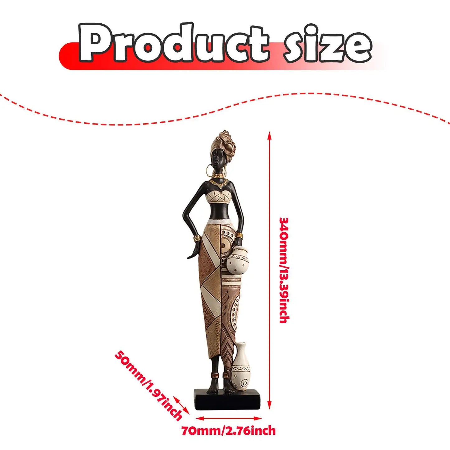 African Women Statue