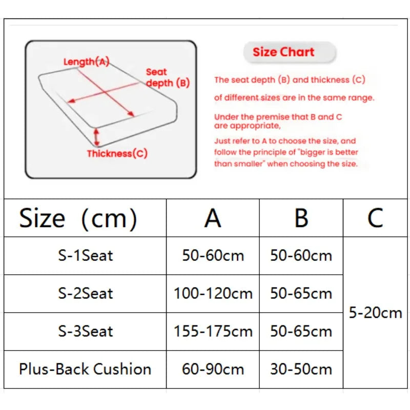 Breathable Couch Covers for Sectional Cat Scratch-resistant Sofa Cover Printed Stretch Sofa Slipcover Couch Cover Living Room