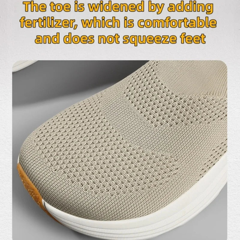 Widened head men's sports shoes breathable mesh non-slip running shoes outdoor summer jogging training hiking casual shoes 39-46