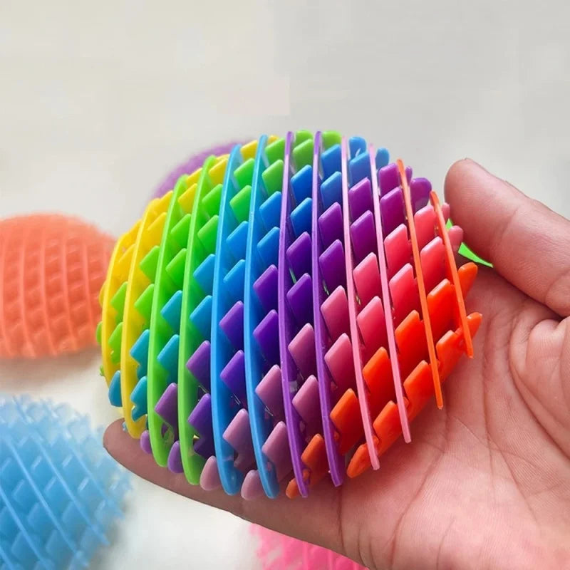 Fidget Worm Toy Flexible 3D Sensory Slug Figgy Toy for Kids Adults Anxiety Relief, Focus - For Play, School, Work Gifts