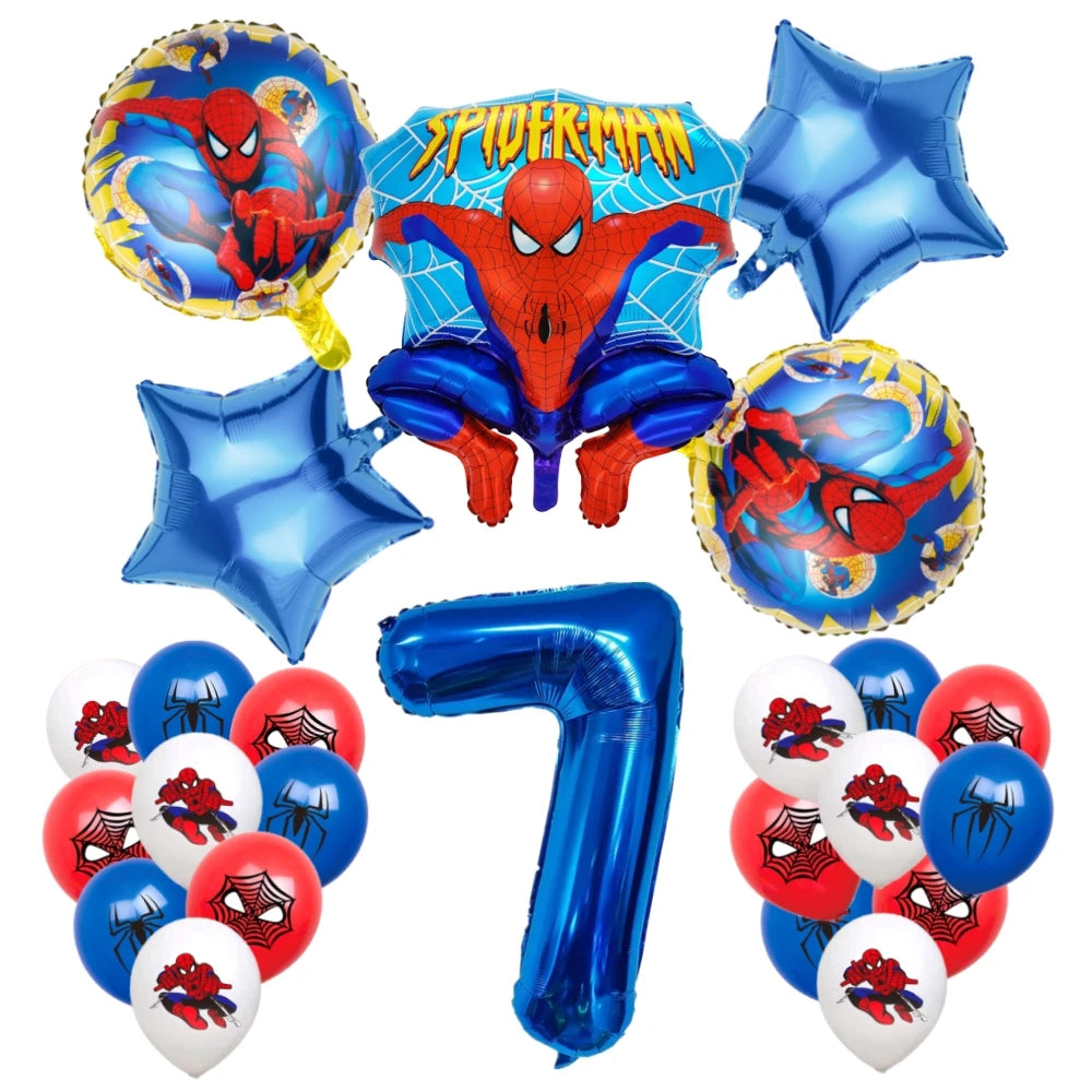 Spider Man Birthday Party Decor Paper Cups Plates Tablecloth For Kids Boy Spiderman Baby Shower Party Decorations Party Supplies