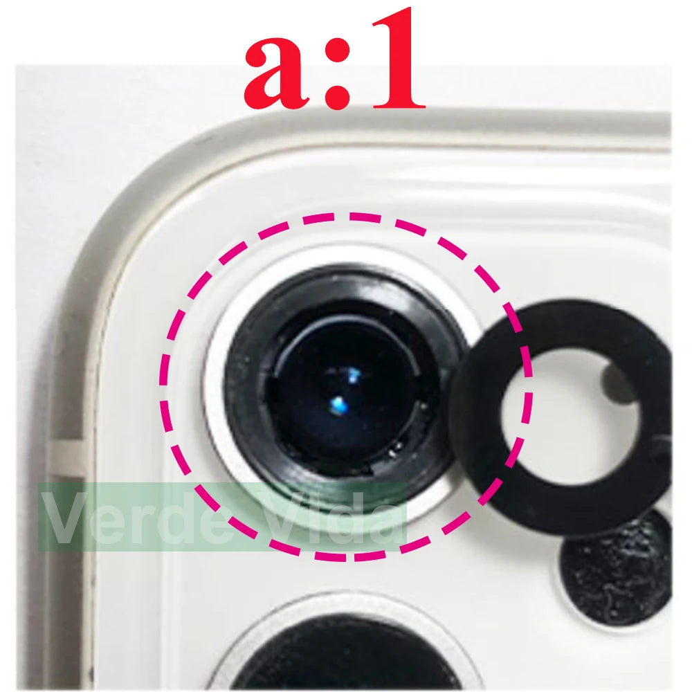 Original Back Camera Glass Replacement for iPhone 16 15 14 Pro Max 12 13 Mini 15 Plus Broken Camera Lens Repair Kits