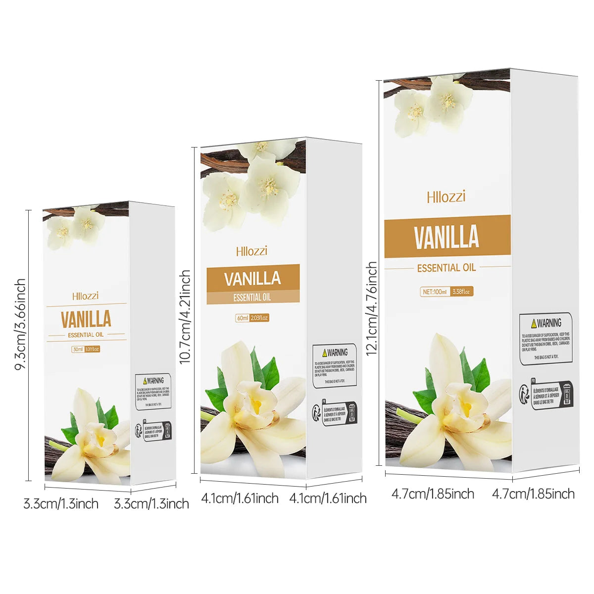 100ml/60ml/30ml Vanilla essential oil Hydrating and moisturizing Skin care Aromatherapy essential oil Aromatherapy Humidifier