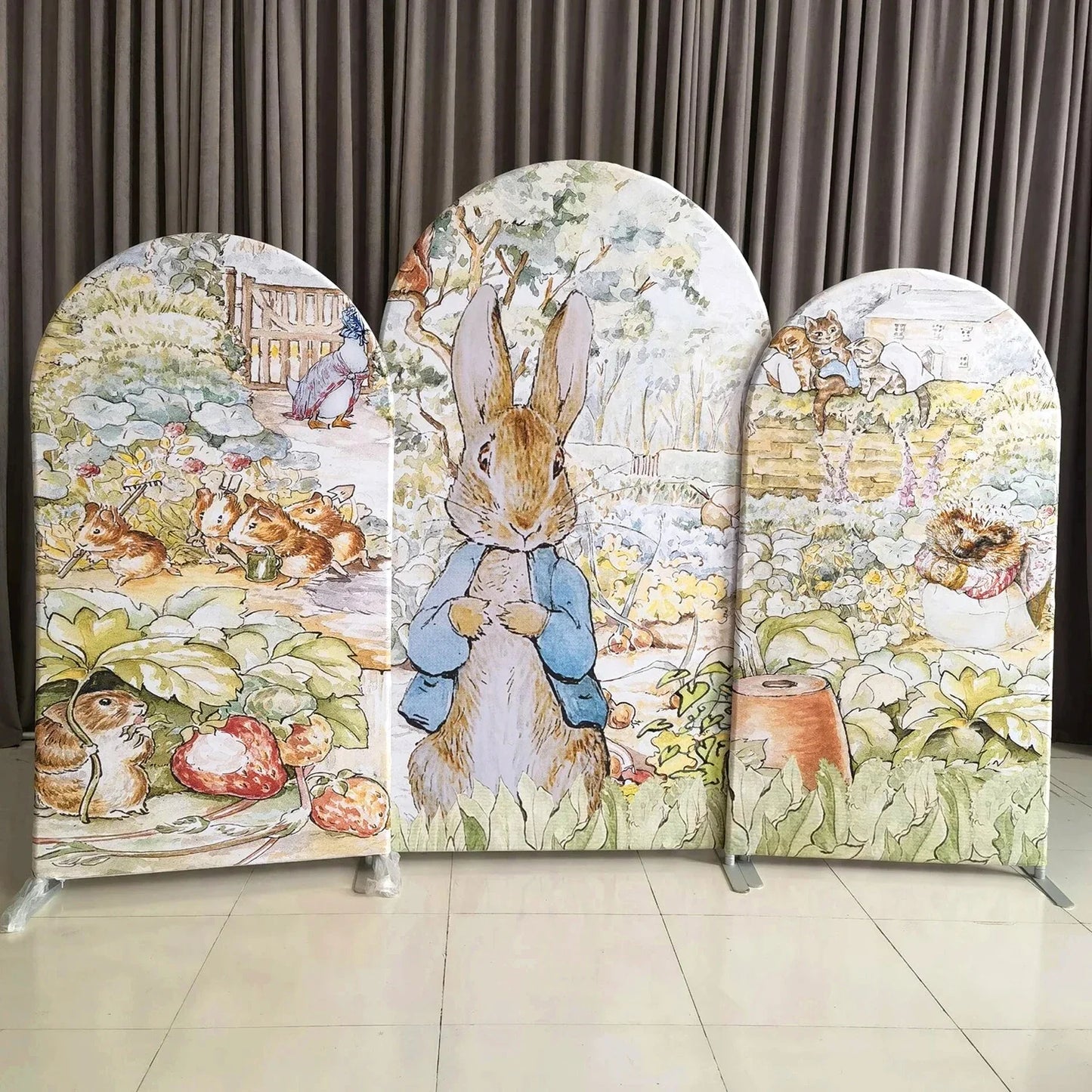 TB Disney Toy Story Arch Backdrop Cover for Kids Birthday Party Decor Baby Shower Photography Background Props Elastic Fabric