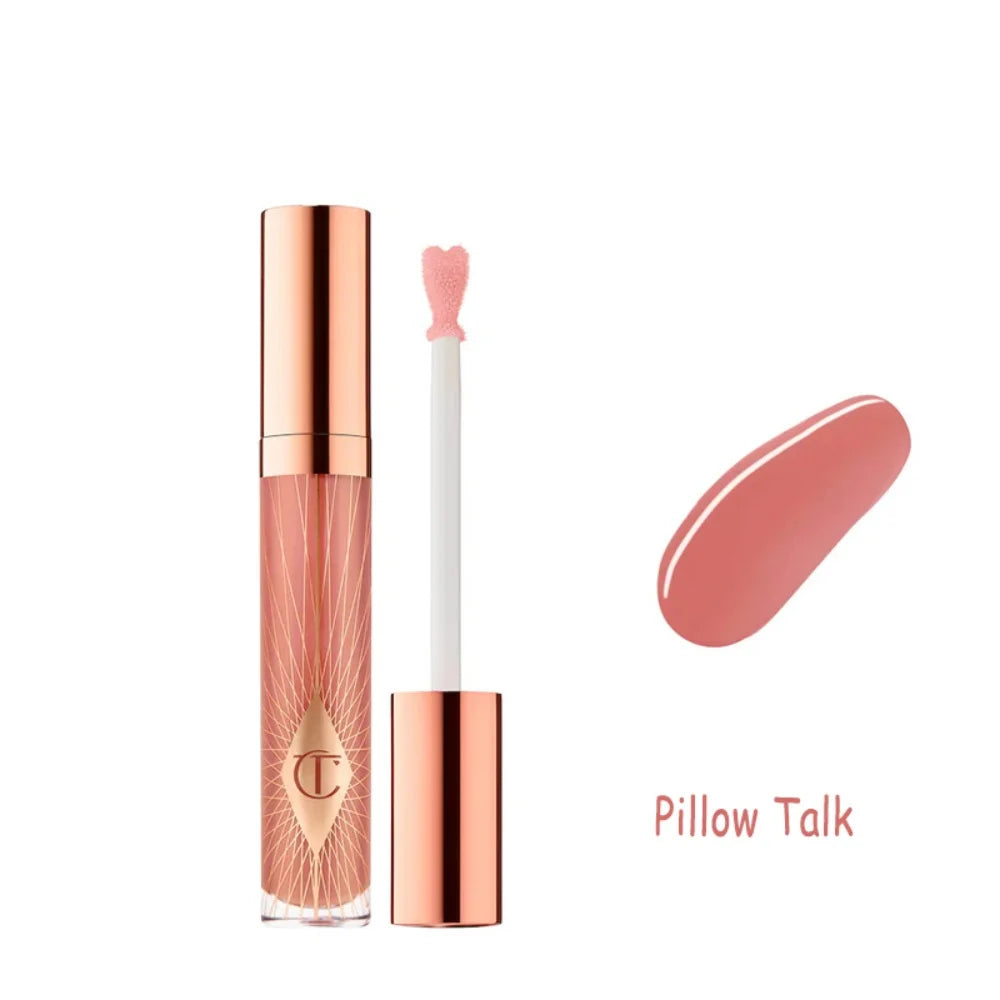 Charlotte Tilbury Lip Gloss Collagen Lip Bath Sugar Heart Water Light of Lip Stick Long Lasting Mirror Shine Finish Lip Makeup