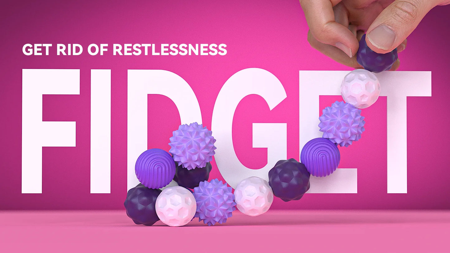 Fidgeting Toys Silicone Sensory Magnetic Balls,Fidget Games Anti Stress Relief Toys for ADHD Anxiety Autism Adults Antistress