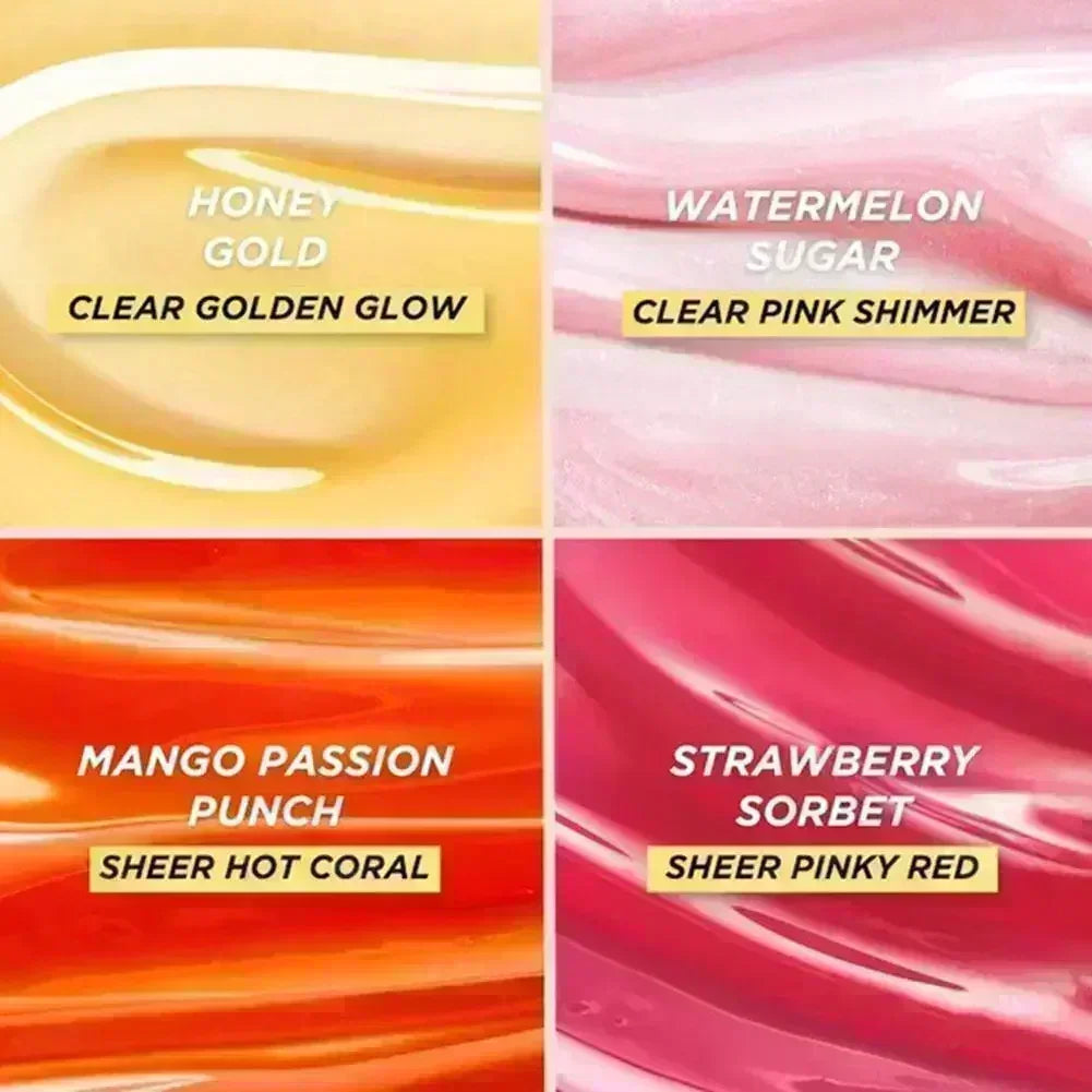 Gisou Moisturizing Lip Balm Original Lip Oil Care Lip Benetitnt for Lips Plumping Exfoliating New Color RASPBERRY SWIR Gloss