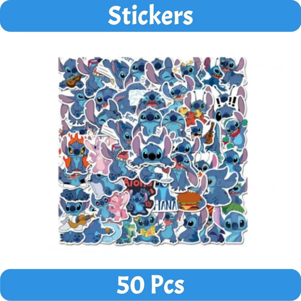Stitch Birthday Decoration Lilo and Stitch Theme Tablecloth Paper Cup Plate Balloons Baby Shower Supplies Kids Favor
