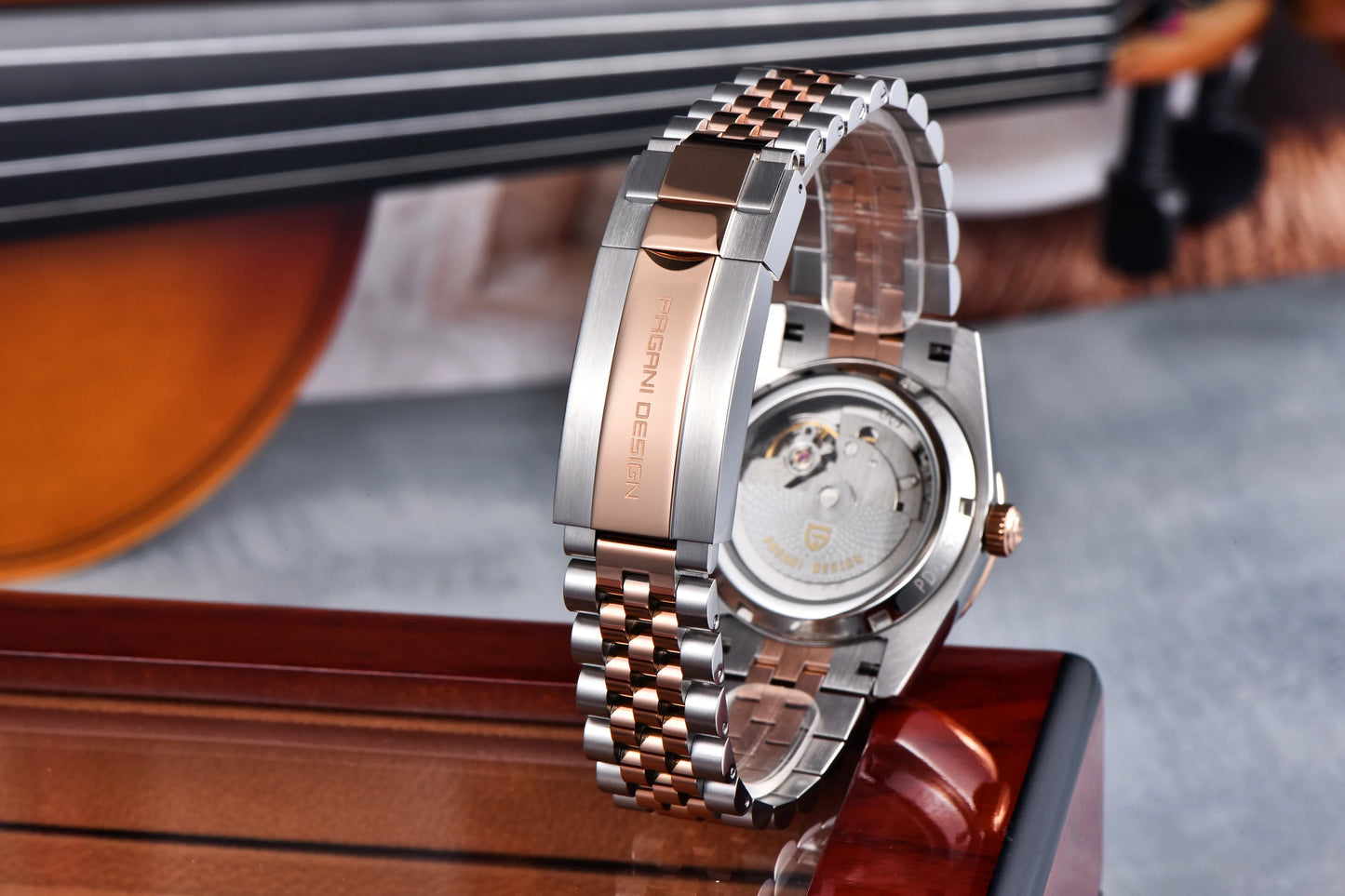 PAGANI DESIGN 2026 New Enamel Dial DD36 Luxury Silver Gold Automatic Watch For Men AR Sapphire crystal Mechanical Wristwatch Men