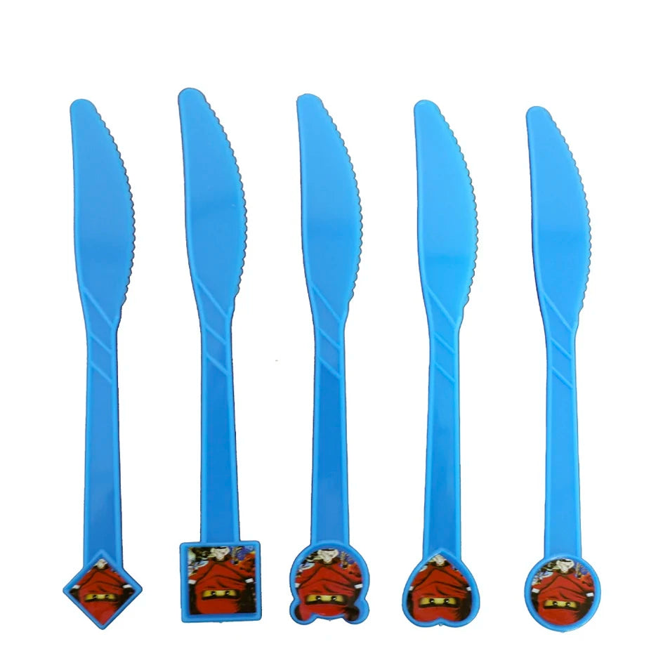 Ninja Birthday Party Decorations New Paper Tableware Plates Cups Napkins Tablecloth Background Balloon Supplies Deco For Kid Boy