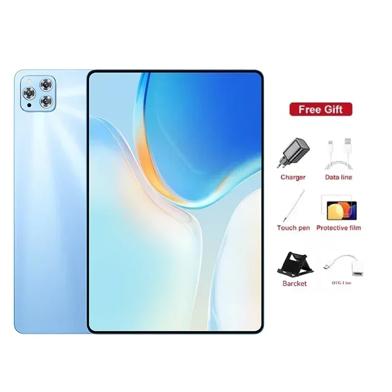 2025 New Original Global Edition Tablet Android 14 iPad Air Pro 22GB+2TB Snapdragon 888 Tablet 5G Dual SlM Card WIFI HD 4K MiTab