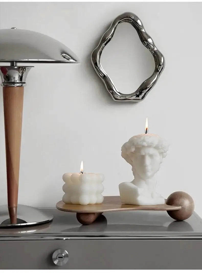 Nordic Style David Scented Candles Mordern Home Desktop Decorations Accessories Aroma Candles Birthday Gifts Luxury Candle Decor