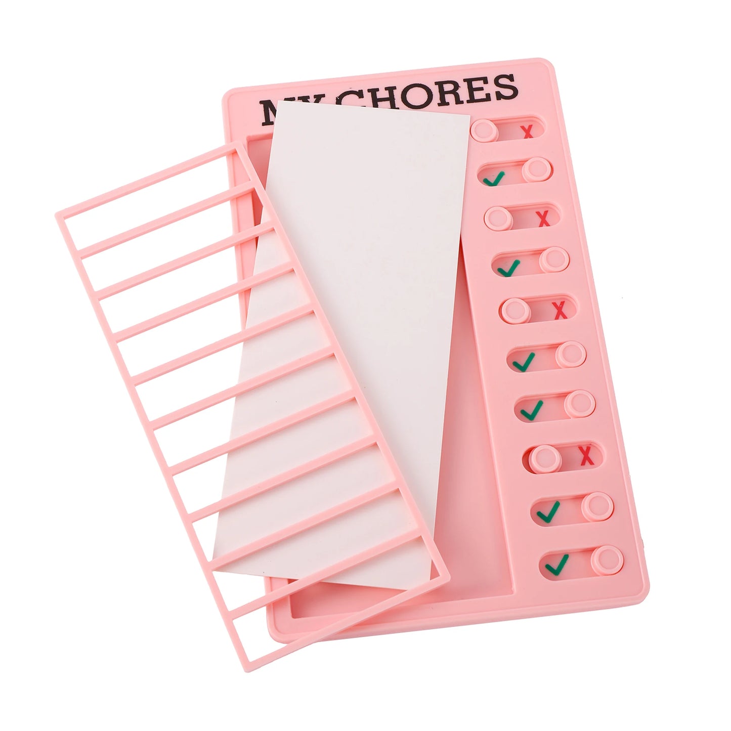 Reusable My Chores Checklist Task Board Daily Schedule Planner Memo Chore Chart Kid Responsibility Behavior Self Discipline Card