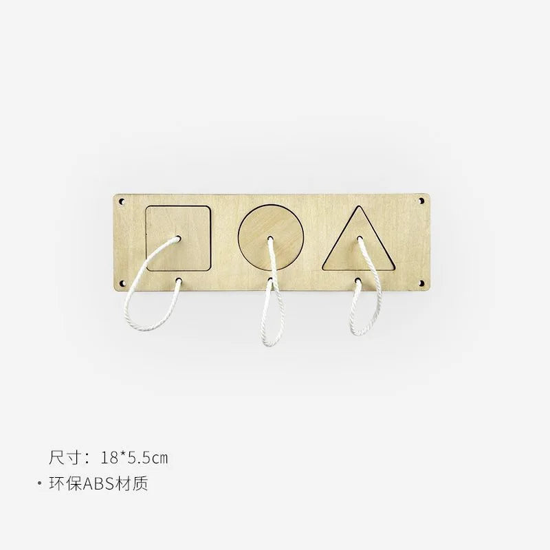 New Busy Board Parts Accessory Montessori Educational Wooden Toys Unlock Toys Sensory Toys Educational Toys for Children Gift