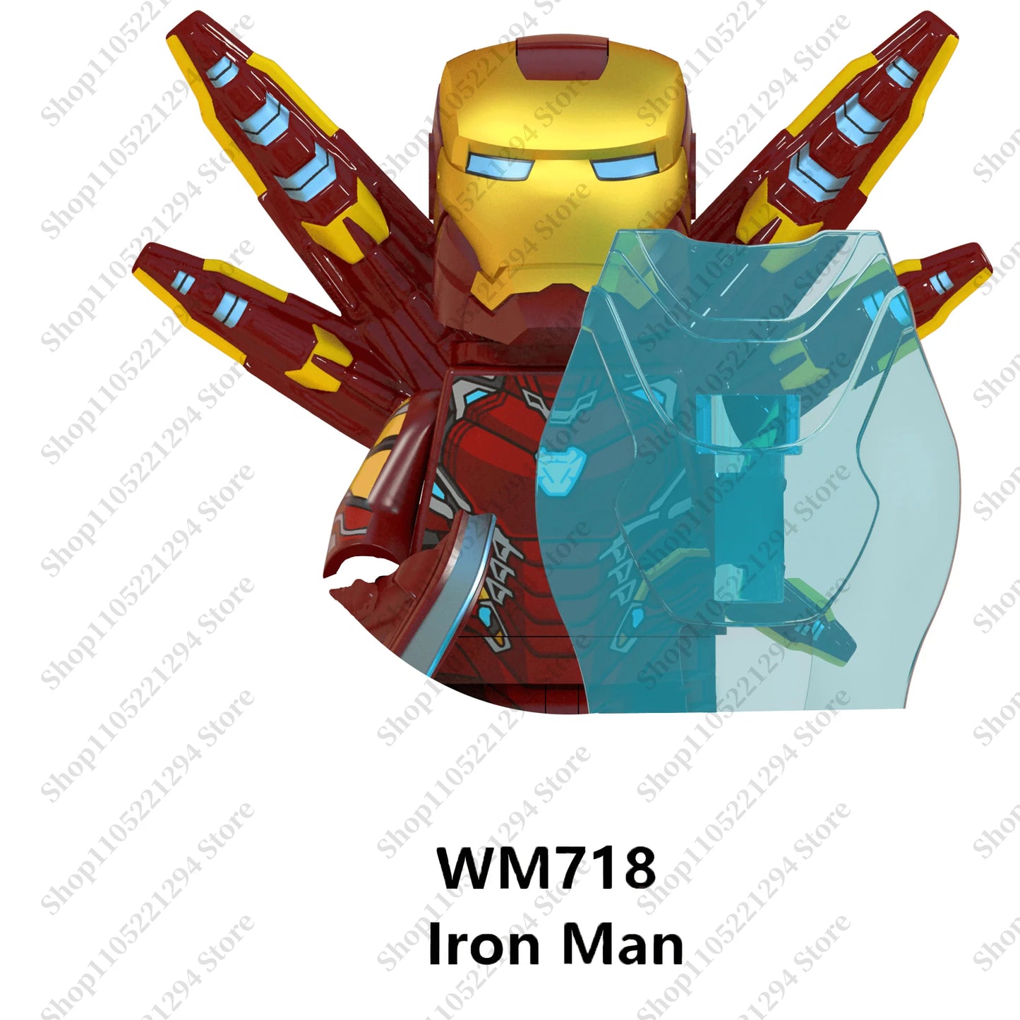 Marvel toy building blocks toys MINI brick Wolverine Iron Man Thor Assemble 3D dolls toys holiday gifts