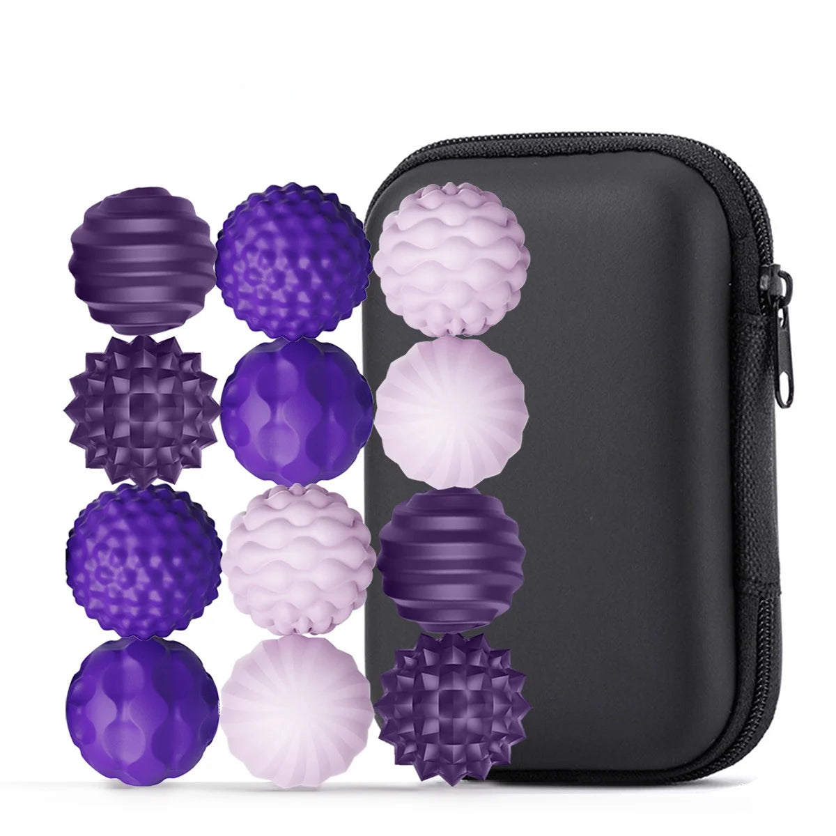 6/12Pcs Magnetic Balls EDC Relief Toys Fidgeting Antistress Anxiety Sensory Toy Magnet Balls For Adult Kids Autism ADHD