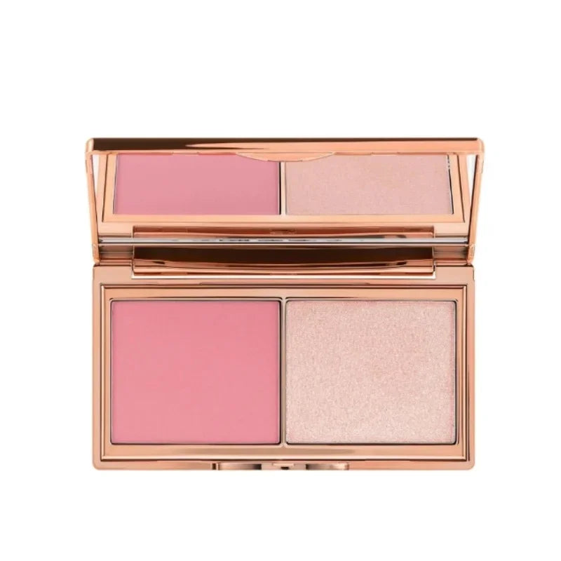 Charlotte Tilbury Soft Light Oil Control Liquid Foundation Small Gold Plate Powder Micro Light Powder Air Cushion Natural Makeup