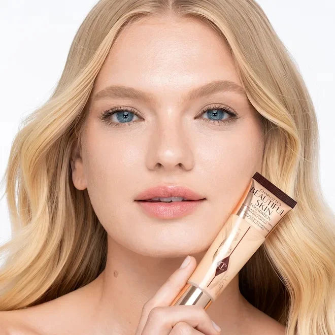 Charlotte Tilbury Softening Essence Liquid Foundation Beauty Skin Radiant Concealer Natural Hydrating Airbrush Flawless Finish