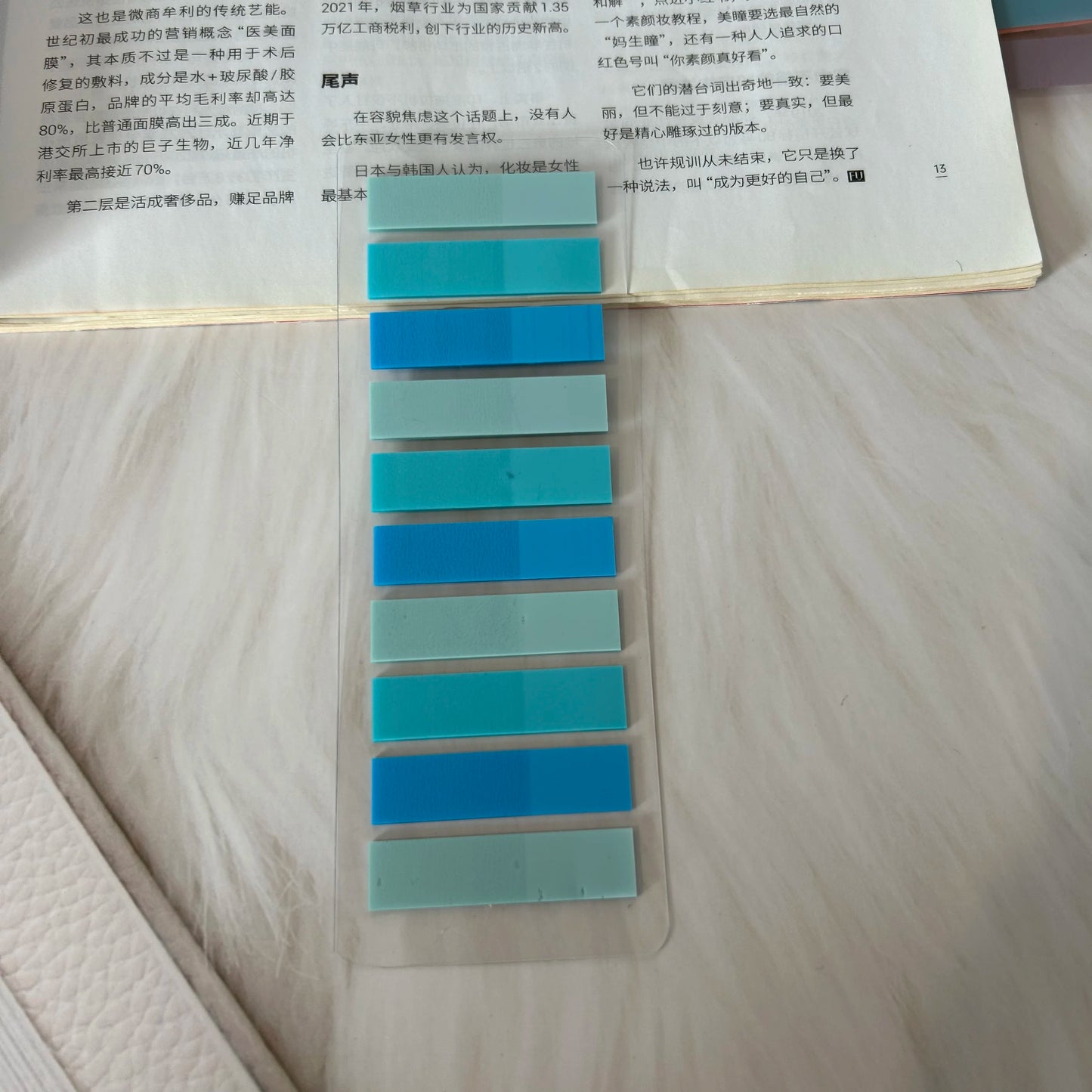 4800-200Sheets Transparent Note Book Tabs Index Creative Memo Pads Sticky SchoolOffice Stationery Self-Adhesive Stickers