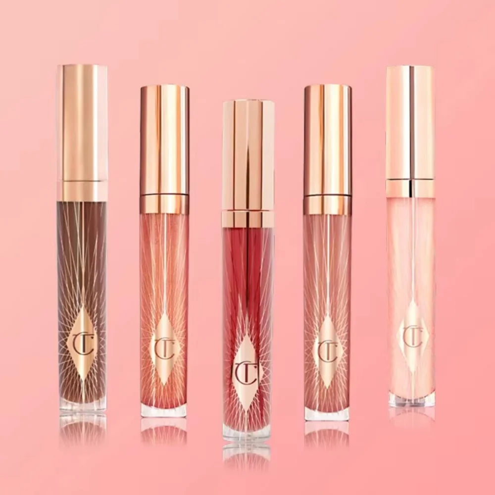 Charlotte Tilbury Lip Gloss Collagen Lip Bath Sugar Heart Water Light of Lip Stick Long Lasting Mirror Shine Finish Lip Makeup