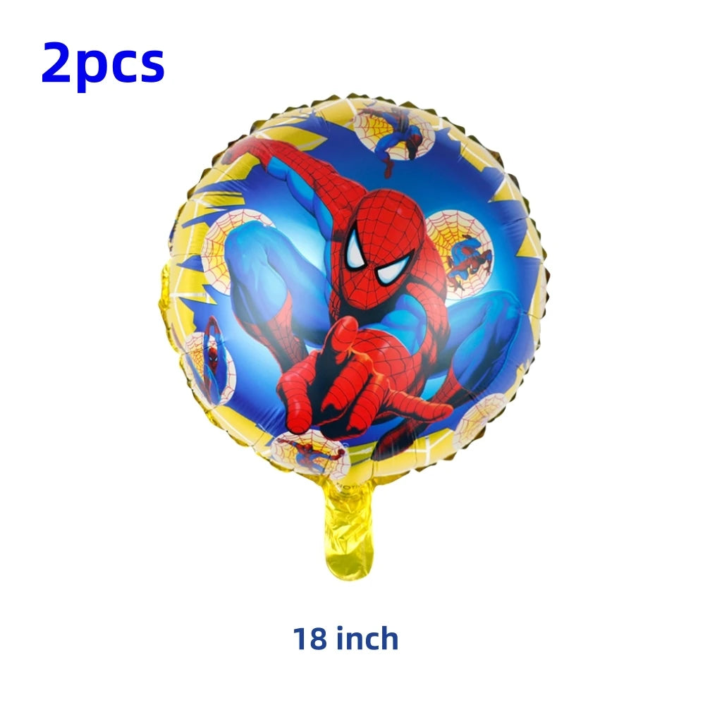 Spider Man Birthday Party Decor Paper Cups Plates Tablecloth For Kids Boy Spiderman Baby Shower Party Decorations Party Supplies