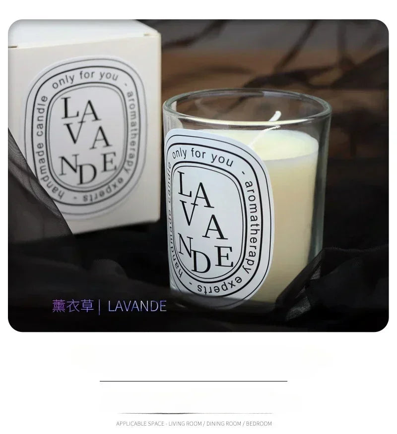 Transparent Romantic Aromatherapy Candle Lamp Gift Aromatherapy Candle Guest Gift Candle Wedding Candle Candle Jar