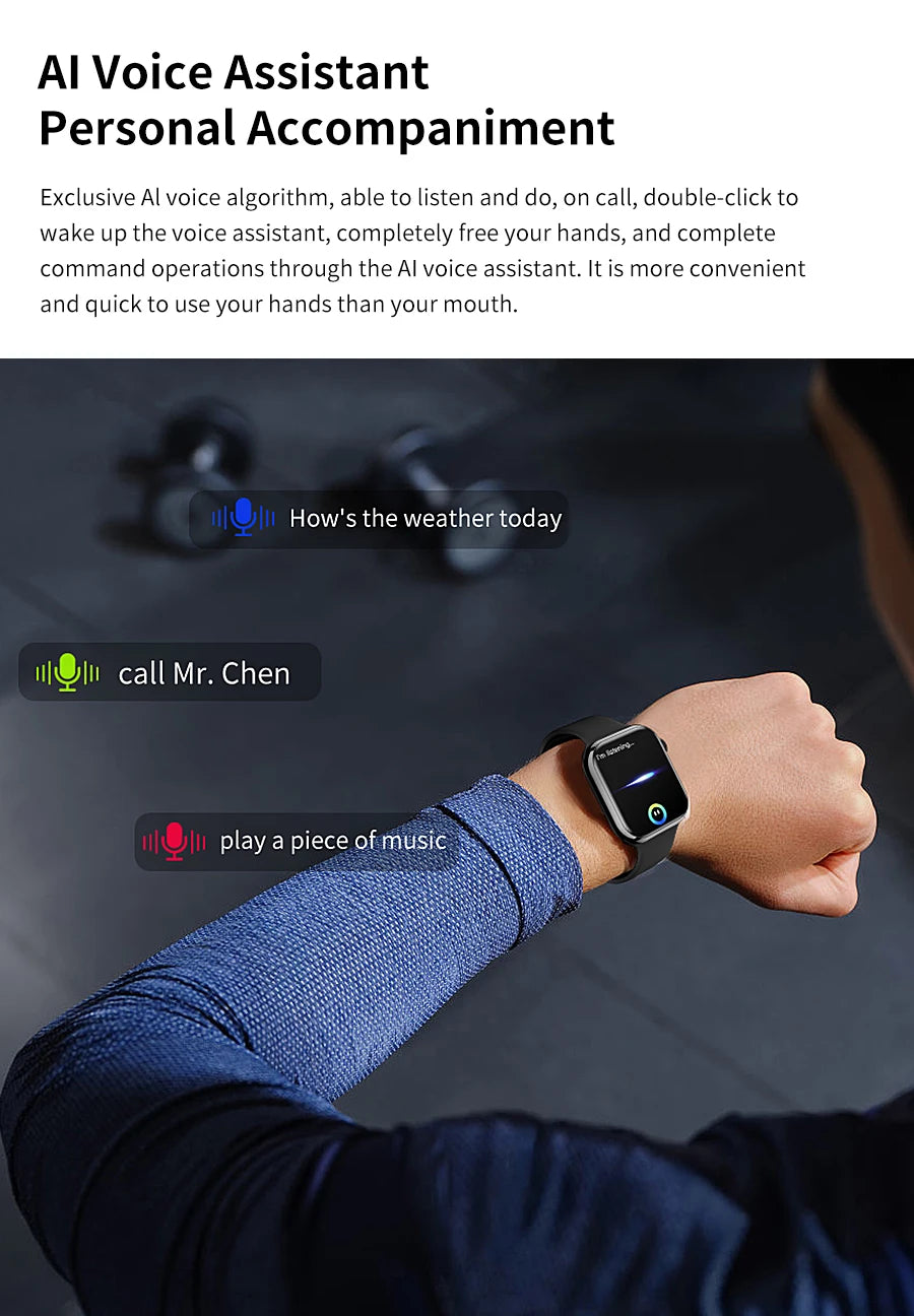 2026 Series 10 Watch 10 GPS Smart Watch Memory Music Video Bluetooth Call Heart Rate Waterproof NFC Smartwatch For Apple Android