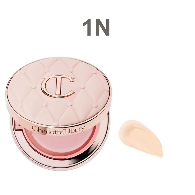Charlotte Tilbury Shimmer Makeup Air Cushion Lightweight Moisture Oil Control Two Color Heart Shape Powder Blusher Unique Design