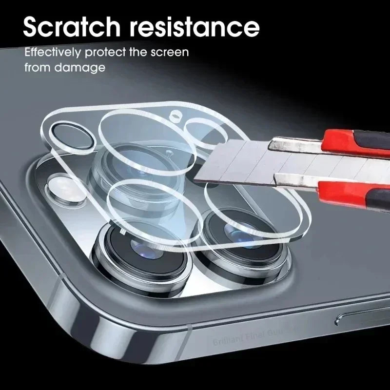 5Pcs Camera Lens Protector Glass For iPhone 15 11 12 14 Pro Max Mini Camera Protective Glass Film For IPhone 13 16 PRO MAX PLUS