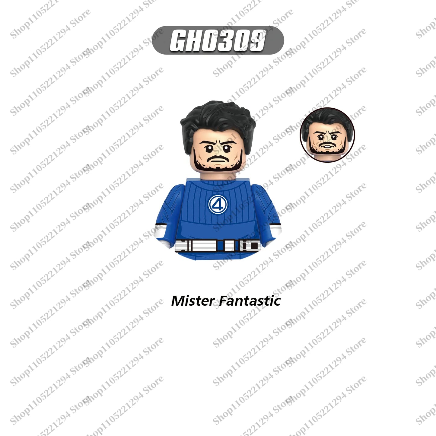 Marvelbuilding blocks toy  MINI brick toys Ant-man Spider-Man Fantastic Four educational human-shaped DIY toys holiday gifts
