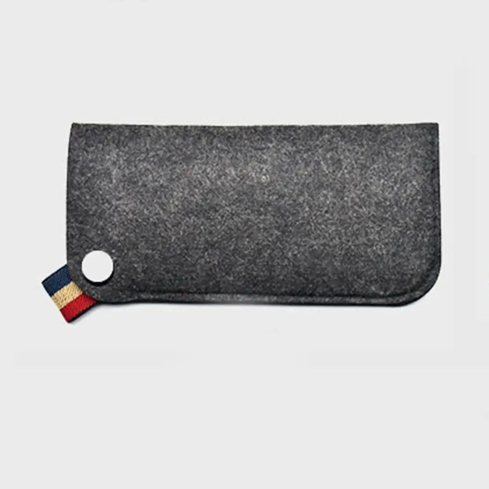 2019 New Unisex Fashion Felt Sunglasses Storage Bags For Men Women Colorful Candy Eyeglasses Box Soft Bag Accessoires