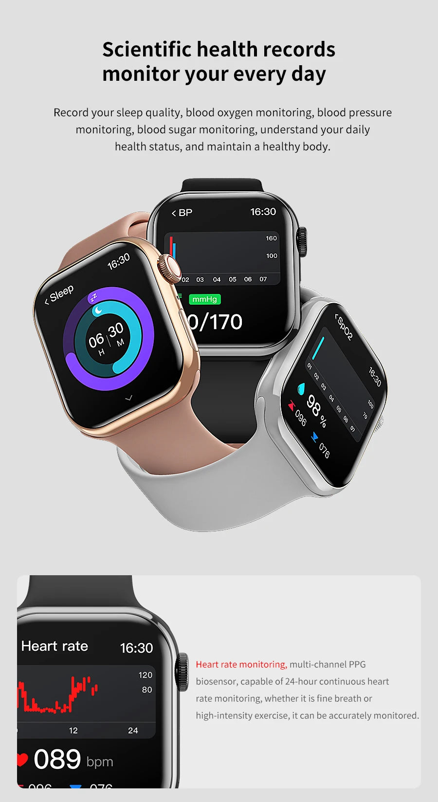 2026 Series 10 Watch 10 GPS Smart Watch Memory Music Video Bluetooth Call Heart Rate Waterproof NFC Smartwatch For Apple Android