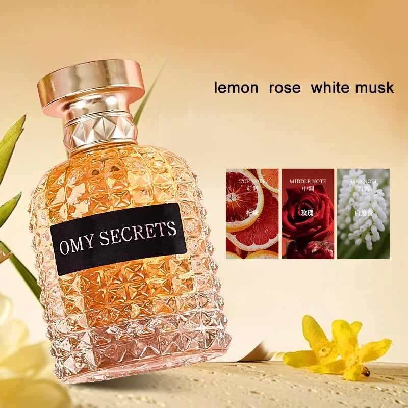 Brand Women's Perfume Pheromone Natural Floral Scent Spray Flirting Dating French Fragrant Scent Eau De Toilette Summer Deodoran