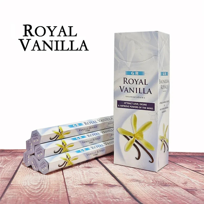 YXYMCF 1 Big Box Indian Incense Sticks White Sage Meditation Lavender Palo Santo Cense Purifying Air Deodorization Aromatherapy