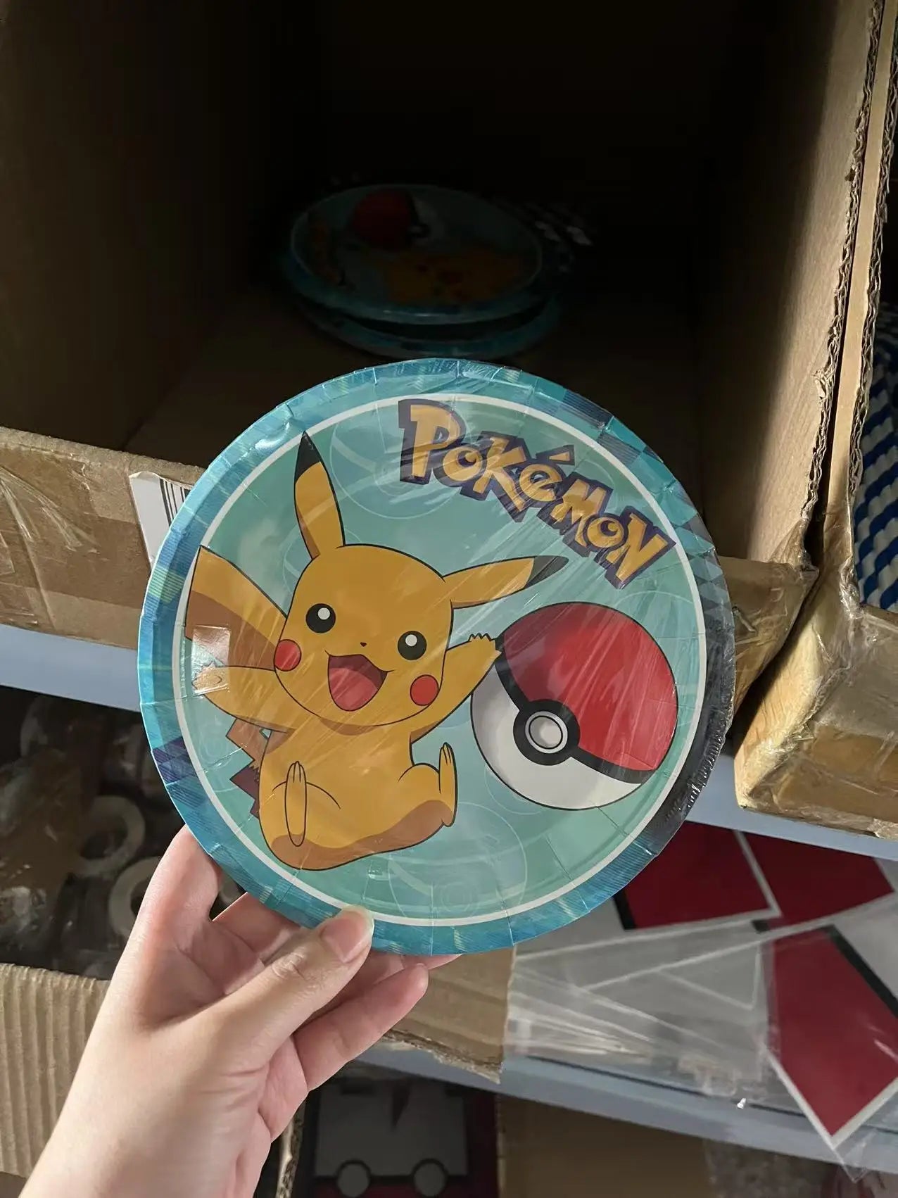 Decoration Pokemon Birthday Party Hats Pikachu Disposable Tableware Tablecloth Cup Plate Napkin Baby Shower Party Favors Pokemon