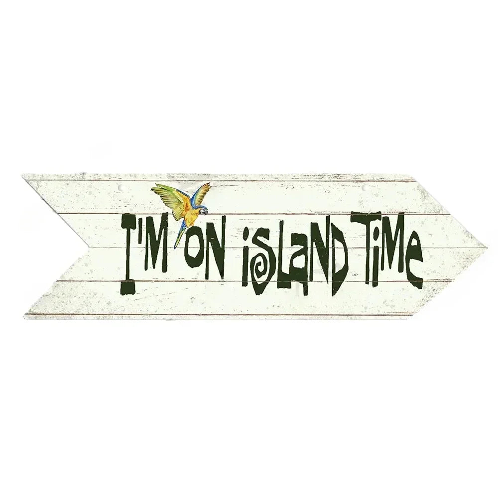 Beach Arrow Wooden Sign Beach Seaside Road Guide Wall Decoration Indicator Hanging Beach House  Wall Plaque Decor
