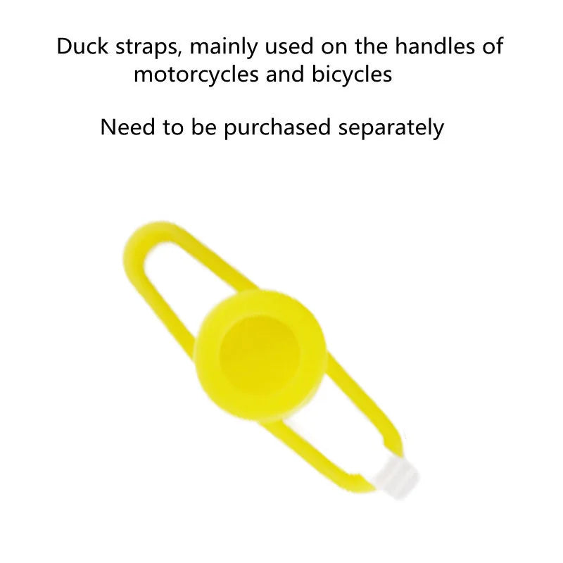Car Cute Little Yellow Duck With Helmet Propeller Wind-breaking Wave-breaking With Toy Gun Duck Bike Motorcycle Auto Accessories
