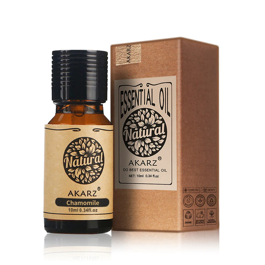 AKARZ Chamomile Essential Oil Natural Aromatherapy Comfort Relieve Pain Improve Sleep Chamomile Oil